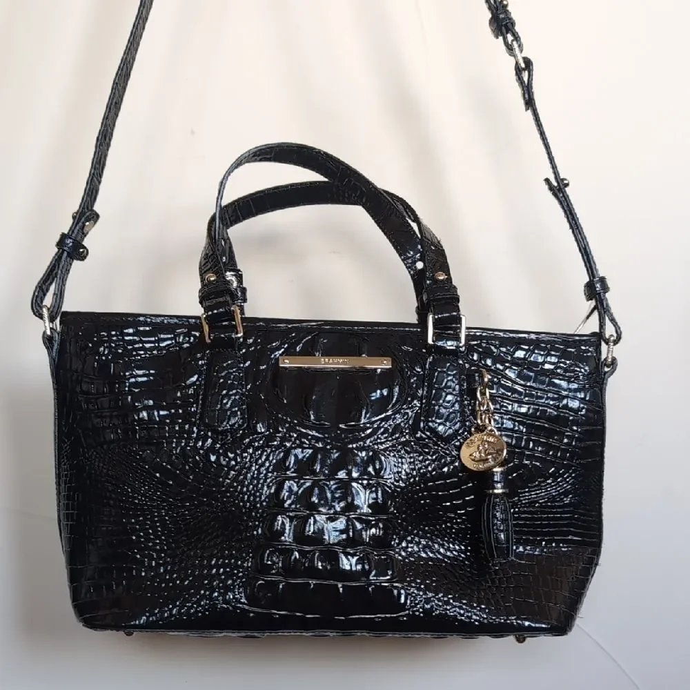 BRAHMIN MINI ASHER ♣️Melbourne Black NWOT